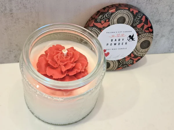 Flower Candle 10oz - Image 5