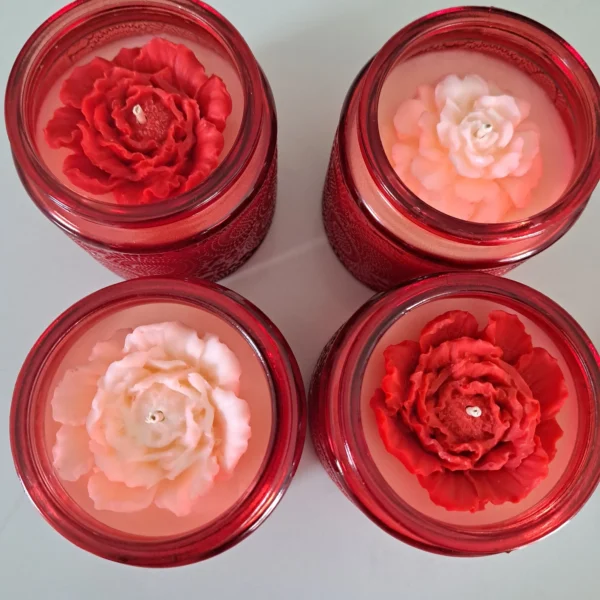 Flower Candle 10oz - Image 2